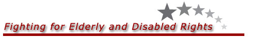 Fighting for Elderly and Disabled Rights